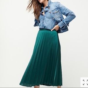 Jcrew Pleated Skirt